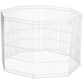 Prevue 8-Panel Wire Ferret Playpen 29"H18"