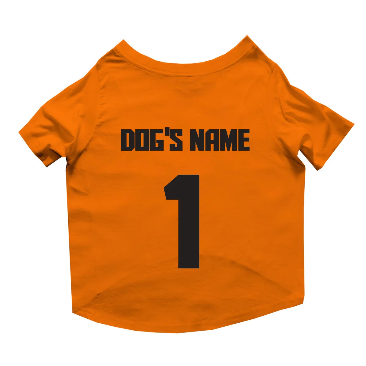 "Funrisers Hyderabad" Customizable Crew Neck T-shirt Dog Jersey