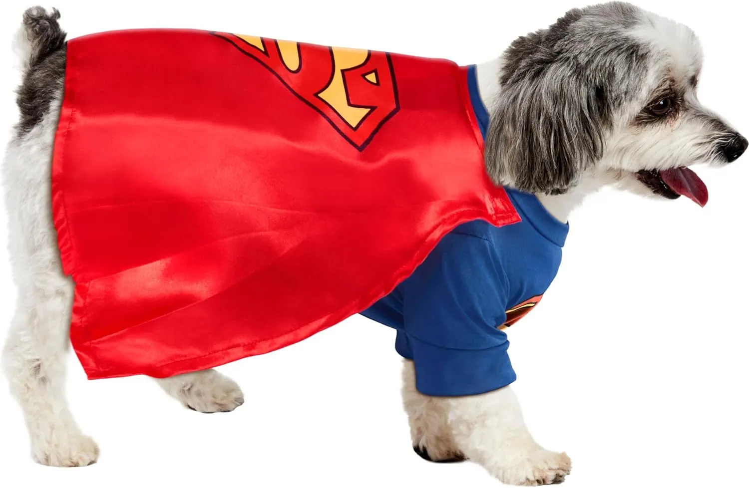Rubies DC Comics Superman with Arms Pet Costume for Themed Parties and Halloween, Small