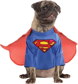 Rubies DC Comics Superman with Arms Pet Costume for Themed Parties and Halloween, Small