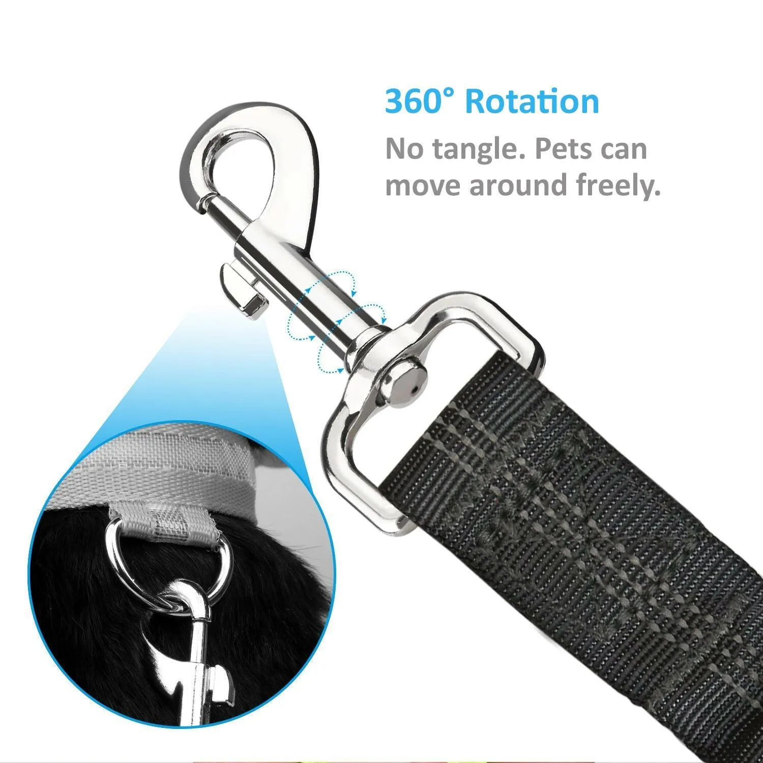 Safety First Anti-Shock Pet Dog Car Seat Belt