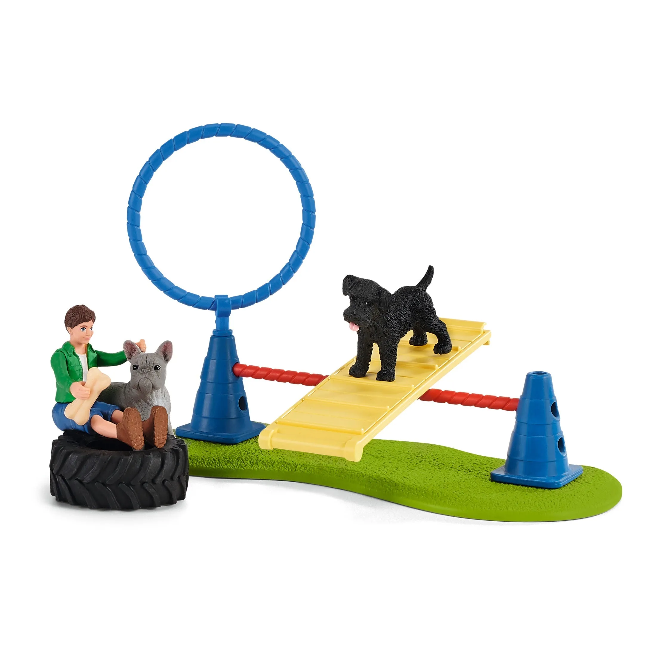 Schleich | Farm World ~ Puppy Agility Training (open box)
