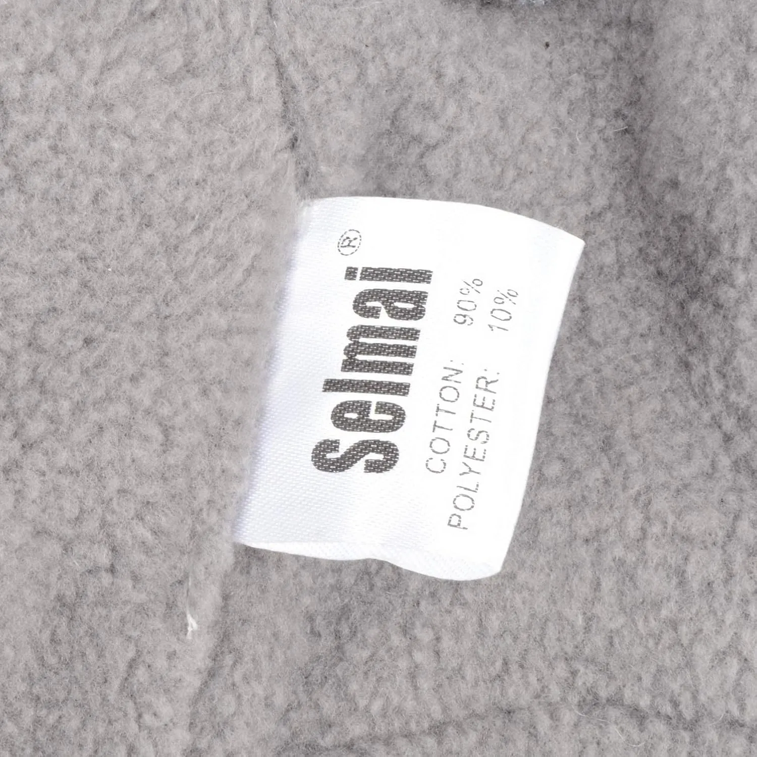 SELMAI Fleece Dog Hoodie Winter Coat for Small Boy Dog Cat Puppy Cotton Hooded Jacket Chihuahua Clothes Grey M
