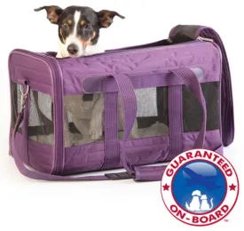 Sherpa Original Deluxe Purple Pet Carrier