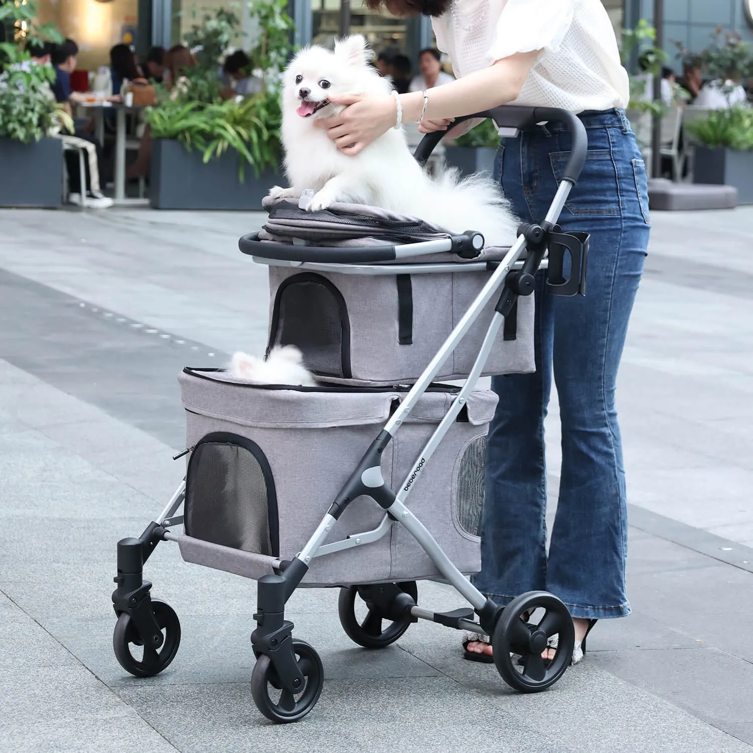 T1 Double Pet Stroller