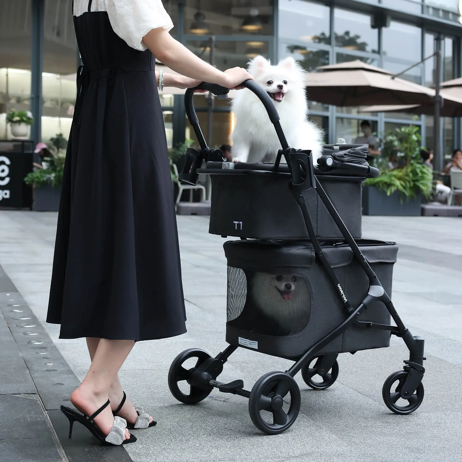 T1 Double Pet Stroller