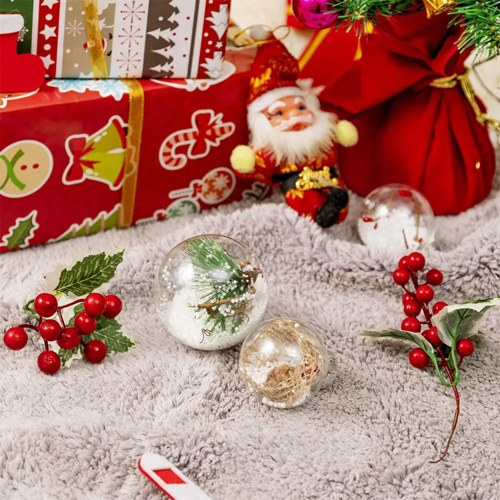 Transparent DIY Christmas Ball