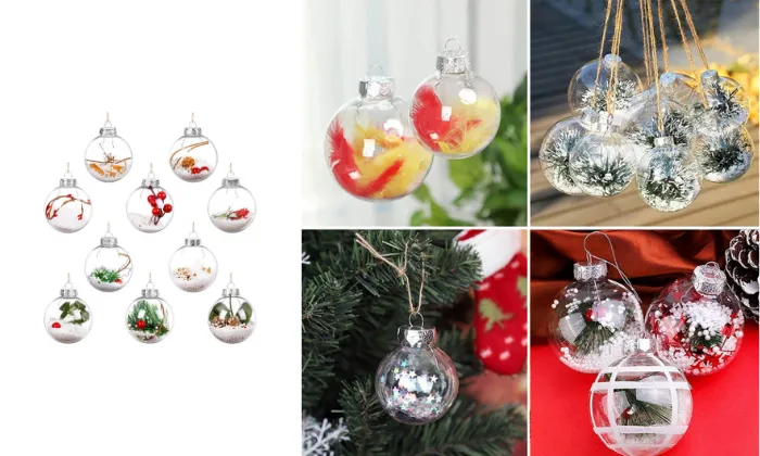 Transparent DIY Christmas Ball