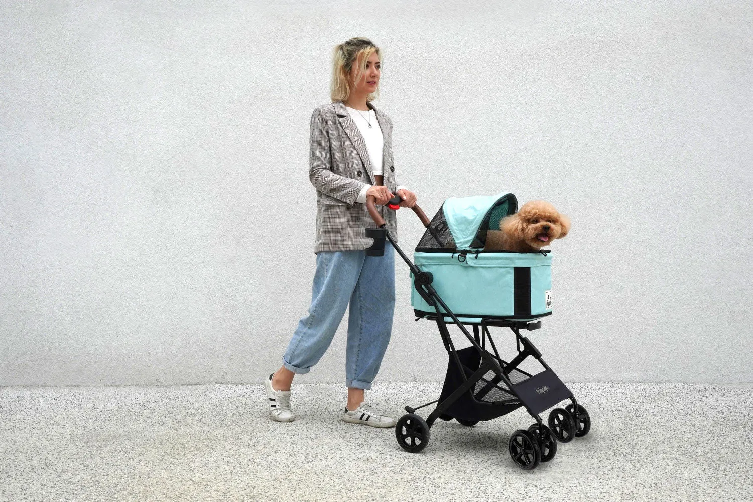 Travois Tri-fold Pet Travel System – Spearmint