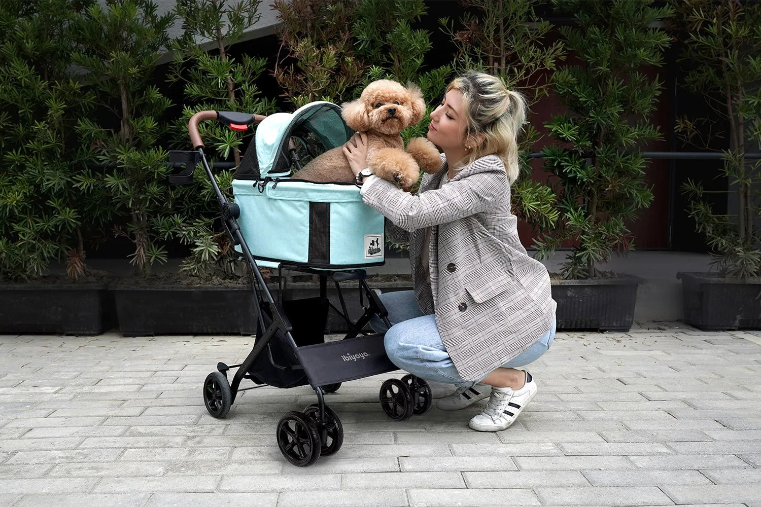 Travois Tri-fold Pet Travel System – Spearmint