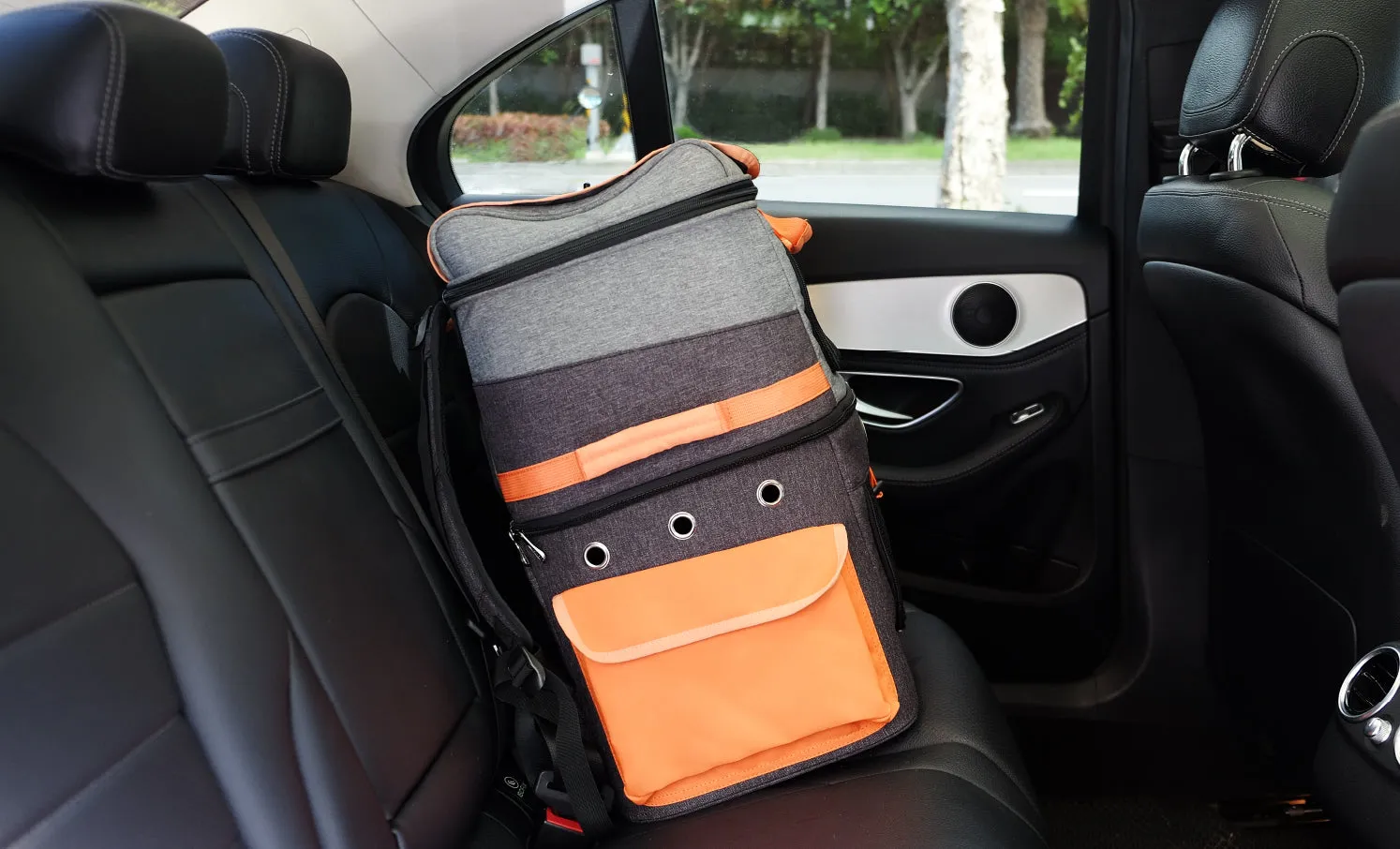 Two-Tier Pet Backpack by Ibiyaya