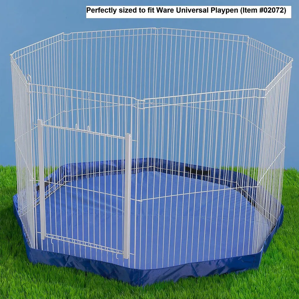 Ware Clean Living Playpen Cover, 44" x 44" x 4", Colors May Vary